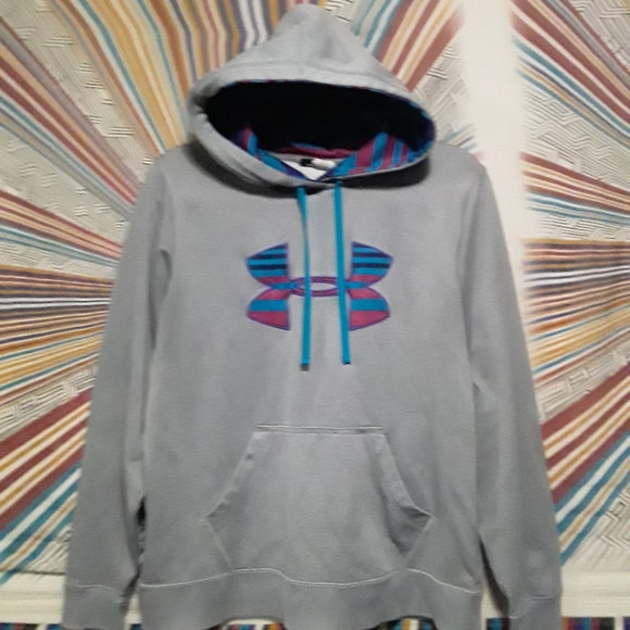 Under Armour Womens Large Hoody Sweatshirt - Picture 4 of 16